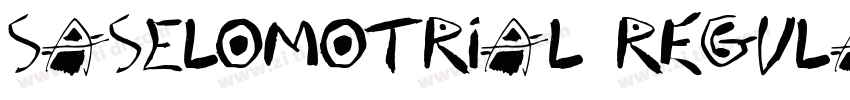 SASELOMOtrial Regula字体转换